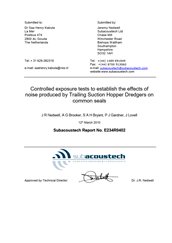 37_Nedwell_2010_Controlled_exposure_effects_noise_TrailingSuctionHop_SUBacoustechNrE234R0402