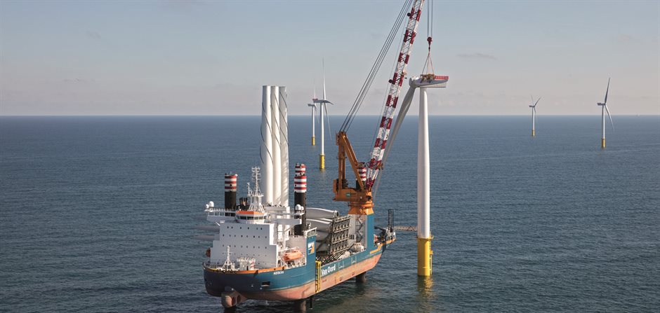 Bouw windpark